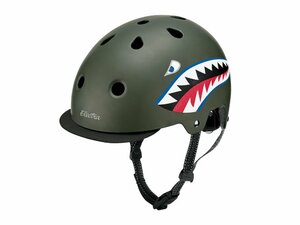Electra Helmet Lifestyle Lux Tigershark Small Green CE
